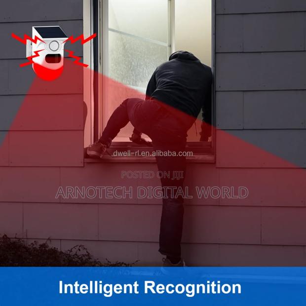 Indoor / Outdoor Solar Infrared Remote Control Intrusion Sensor Alarm - thumbnail 5