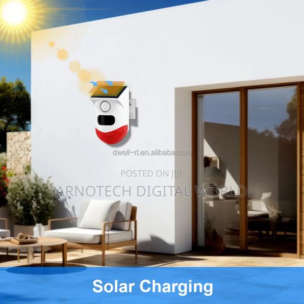 Indoor / Outdoor Solar Infrared Remote Control Intrusion Sensor Alarm - thumbnail 7