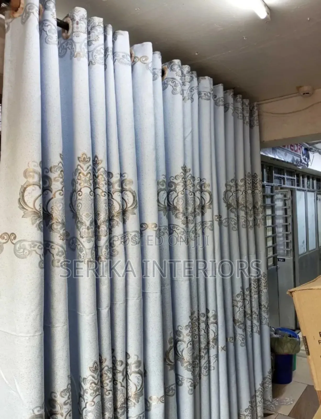 Pale Flora Curtains Curtains Environmental Friendly Robertson's