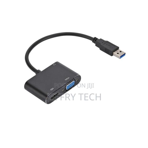 3.0 Usb to Hdmi and Vga - main view