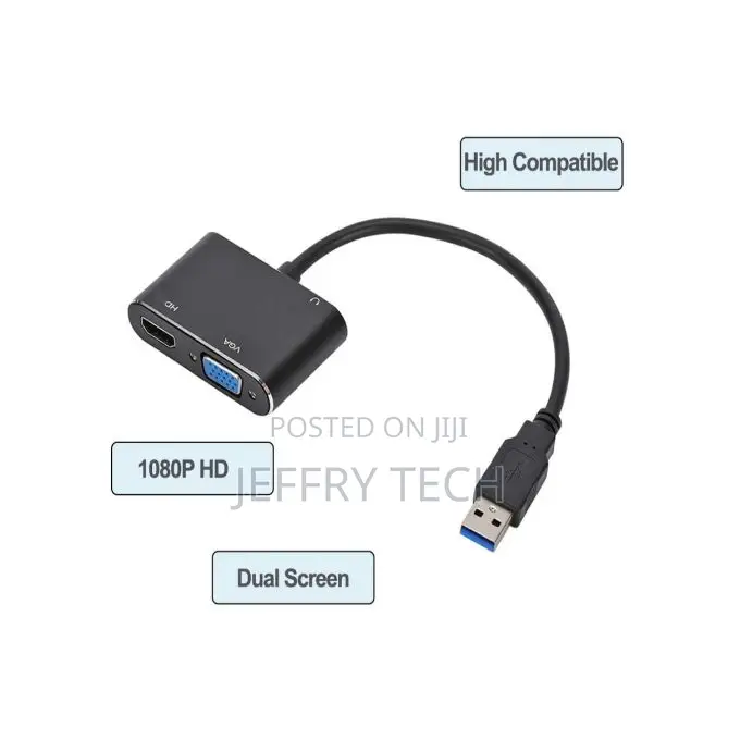 3.0 Usb to Hdmi and Vga