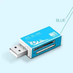 Multi-in-1 Sd Memory Card Reader - Blue