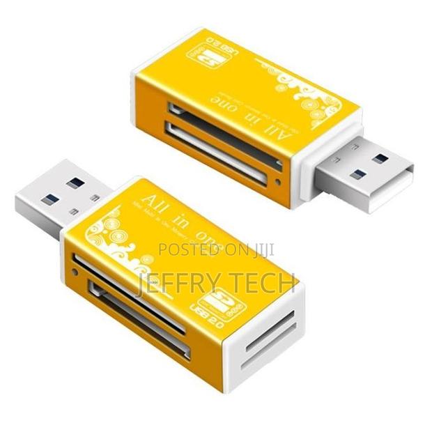 Multi-in-1 Sd Memory Card Reader - Blue - thumbnail 3