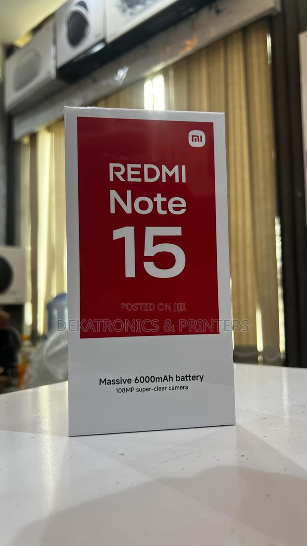 New Xiaomi Redmi Note 15 256 GB Black - thumbnail 3