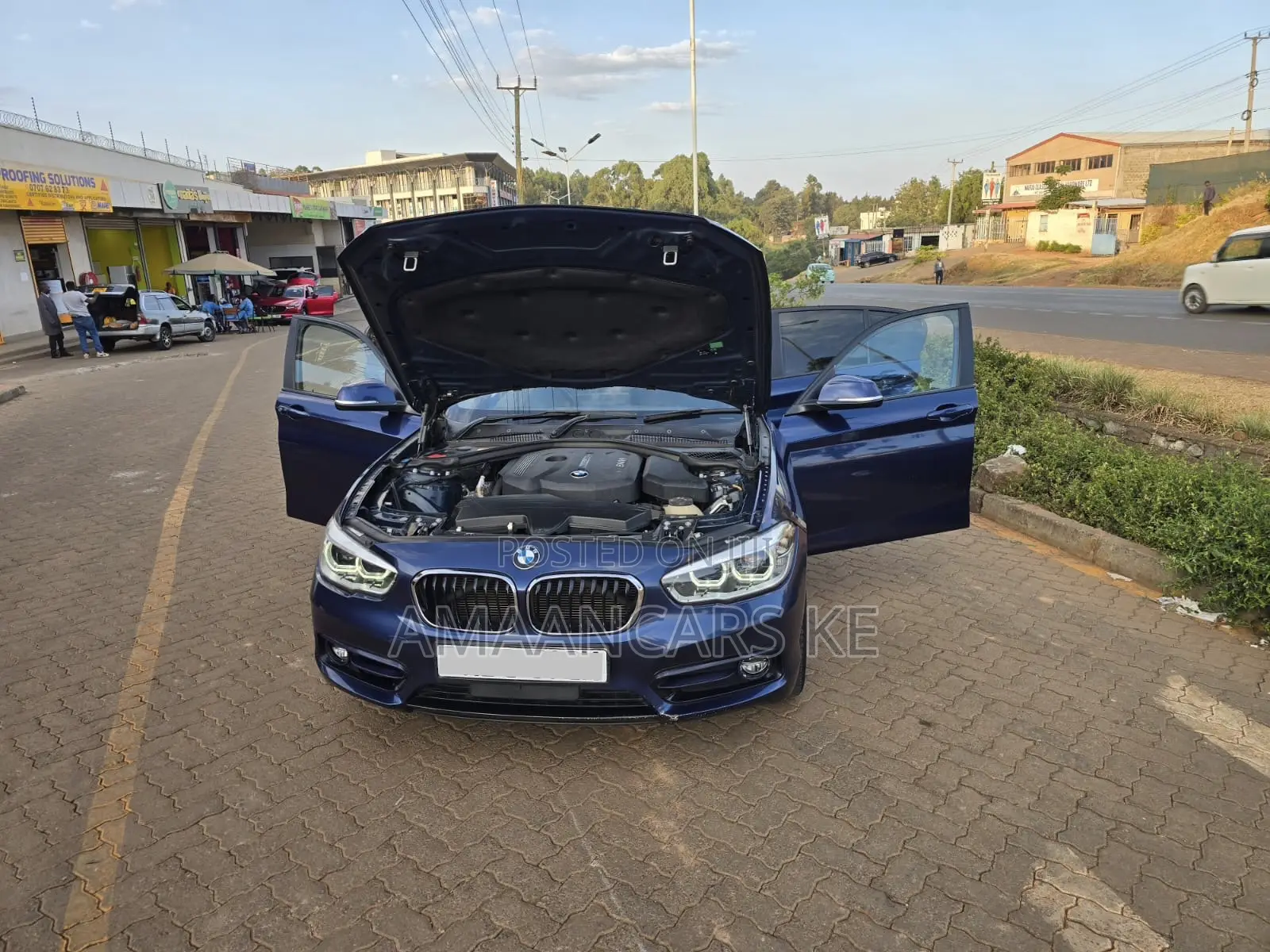 BMW 118i 2017 Blue