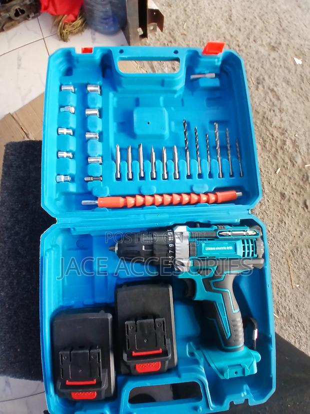 Cordless 21v Drill With 2 Batteries - thumbnail 4