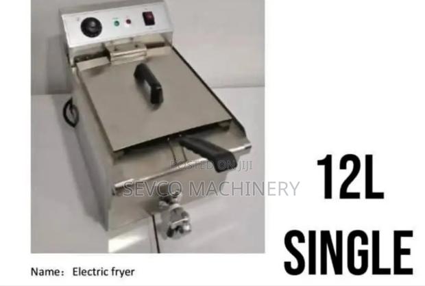 Heavy Duty 12l Single Electric Deep Fryer - main view