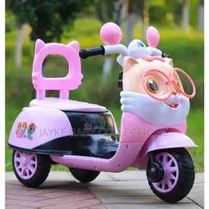 2–8y Kids Electric 3-Wheel Cartoon Motorbike | Safe Fun Ride