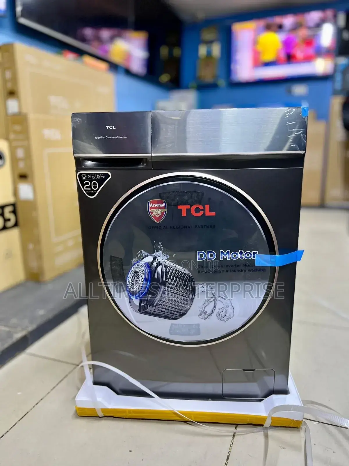 TCL Front Load 10kg Washing Machine Wash and Dry
