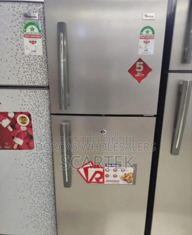 Colour Silver New Ramtons 196l Fridge - main view