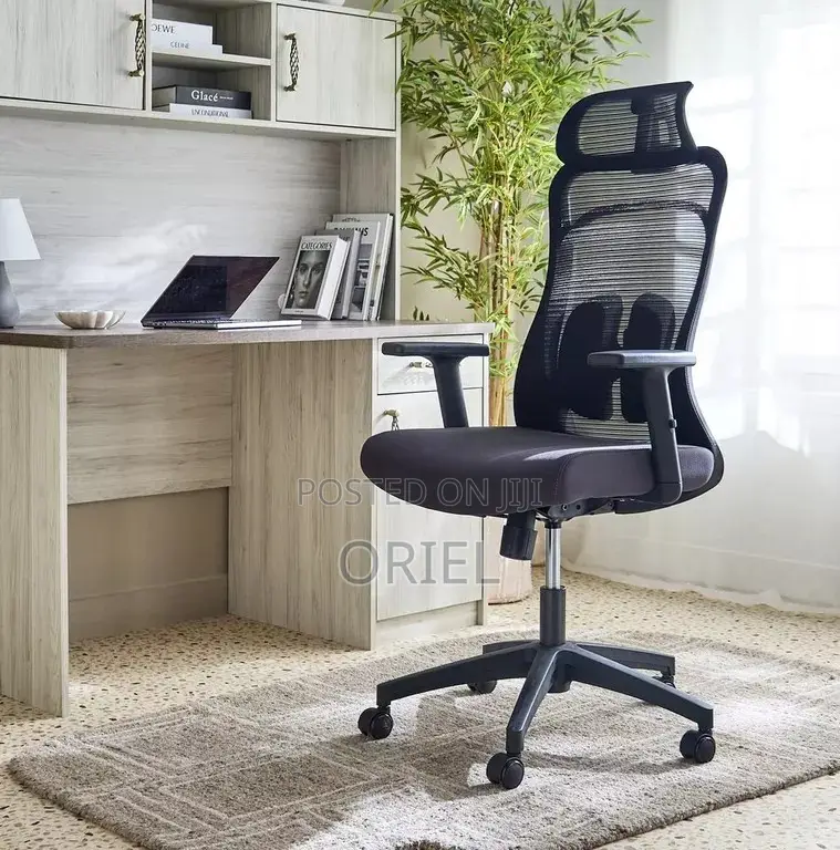 Office Chair : High-Back Ergonomic Office Chair