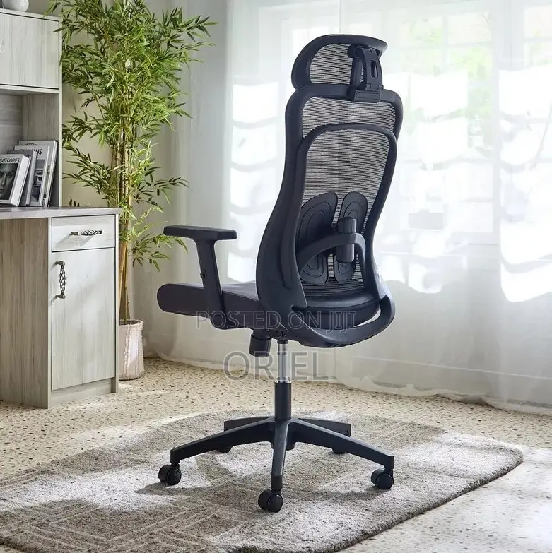 Office Chair : High-Back Ergonomic Office Chair