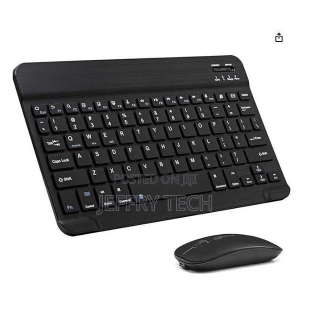 Wireless Rechargeable Wire-Less Keyboard Mouse Combo for Pc Smart - thumbnail 3