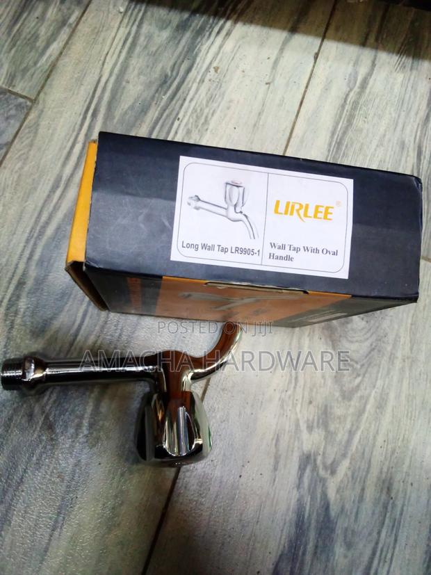 Lirlee Wall Tap With Oval Handle - thumbnail 3