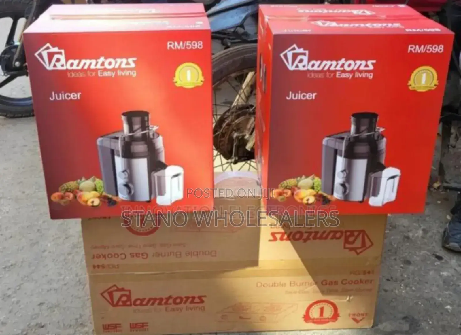 Restocked Pay on Delivery Ramtons Juicer