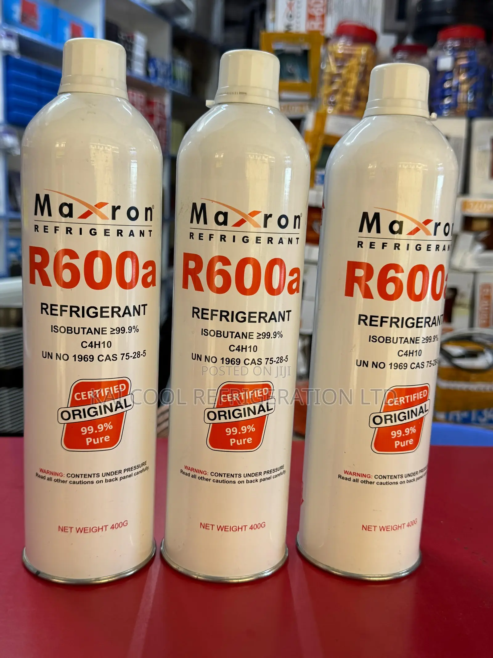 R600a Refrigerant Gas Can – New Sealed