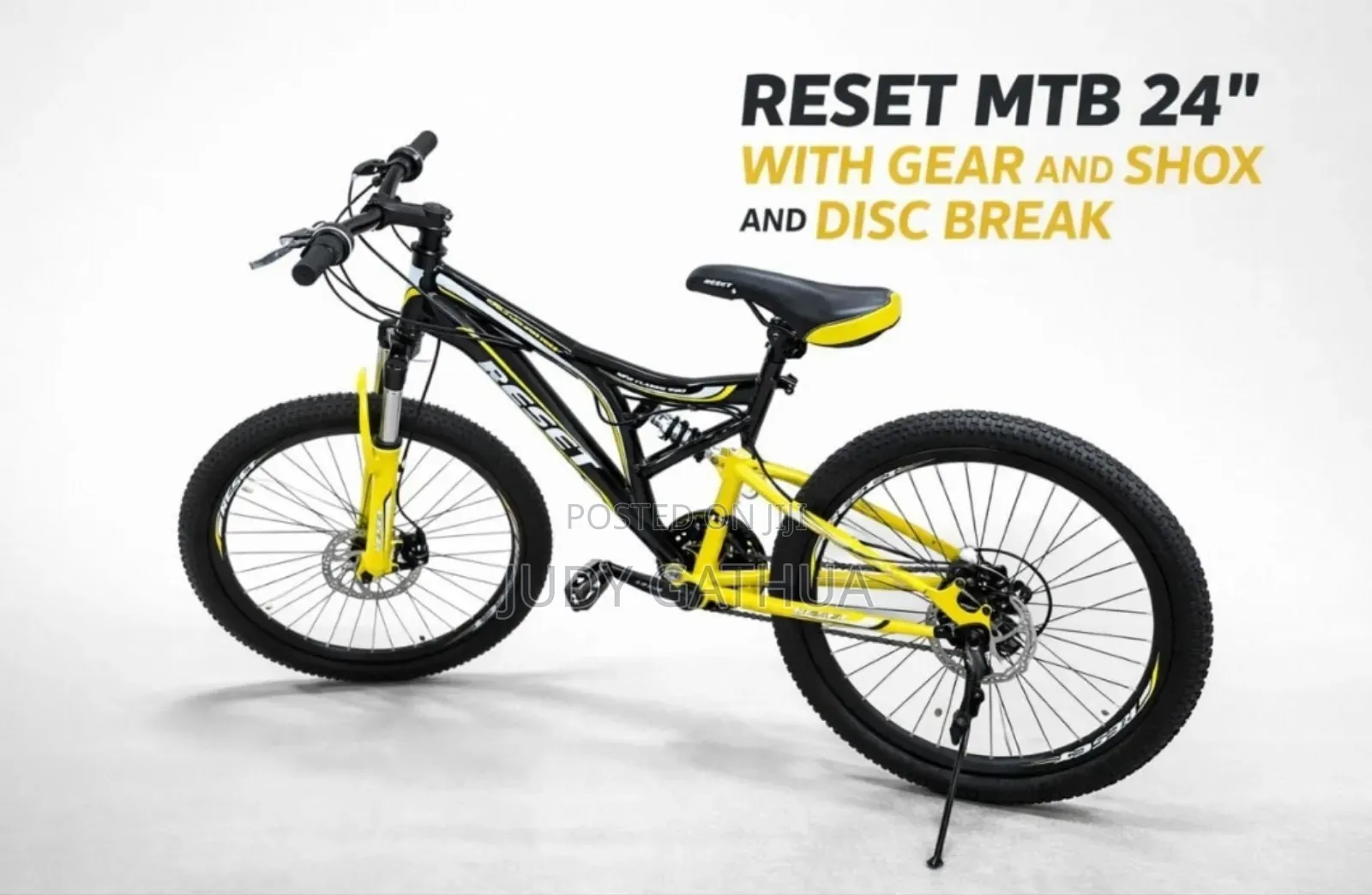 Bike With Shock Size 24"