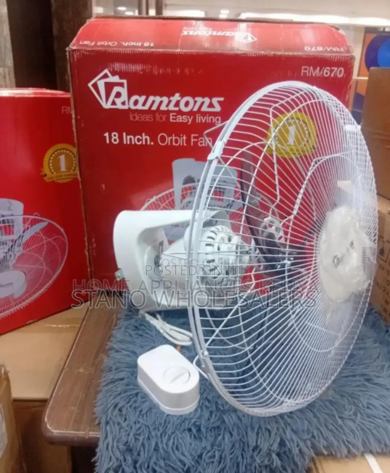 18inches -Ramtons Orbit Fan