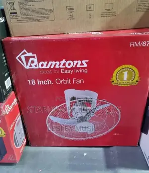 With 1year Warranty. Original Ramtons Orbit Fan