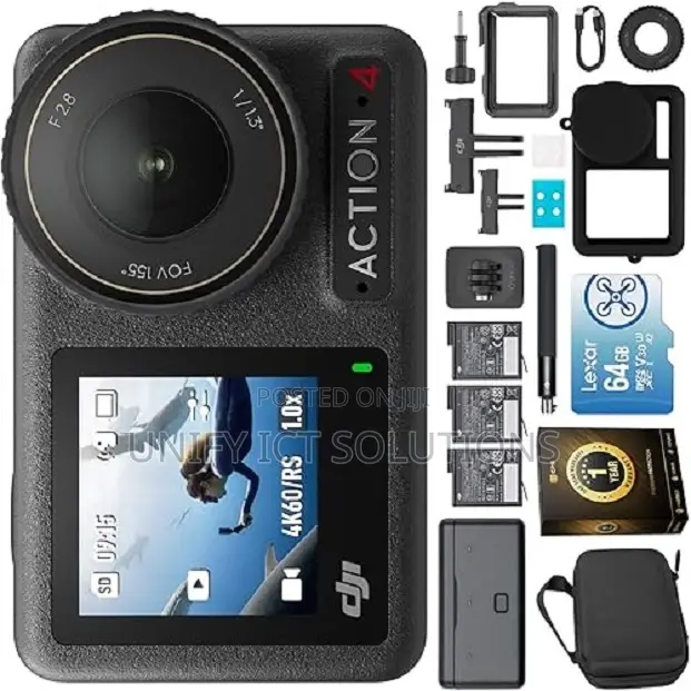 Dji Action 4 Adventure Combo