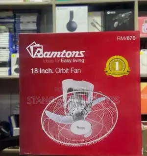 Payment on Delivery. Quality 18inches Ramtons Orbit Fan