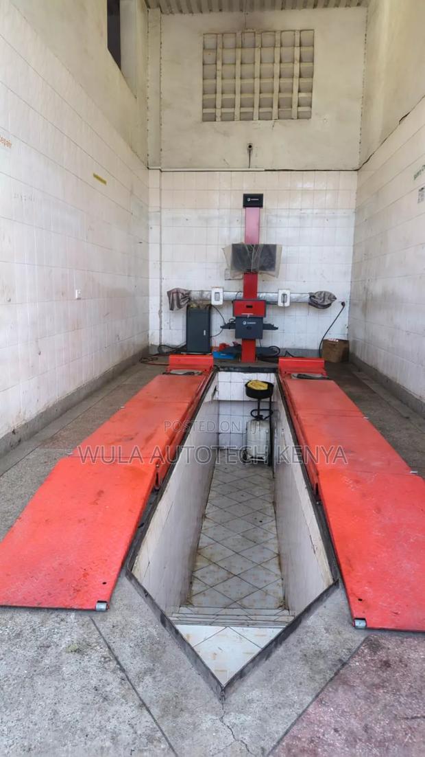 Heavy Duty Wheel Alignment Machine With Pit Rack With Legs - main view