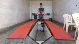 Heavy Duty Wheel Alignment Machine With Pit Rack With Legs