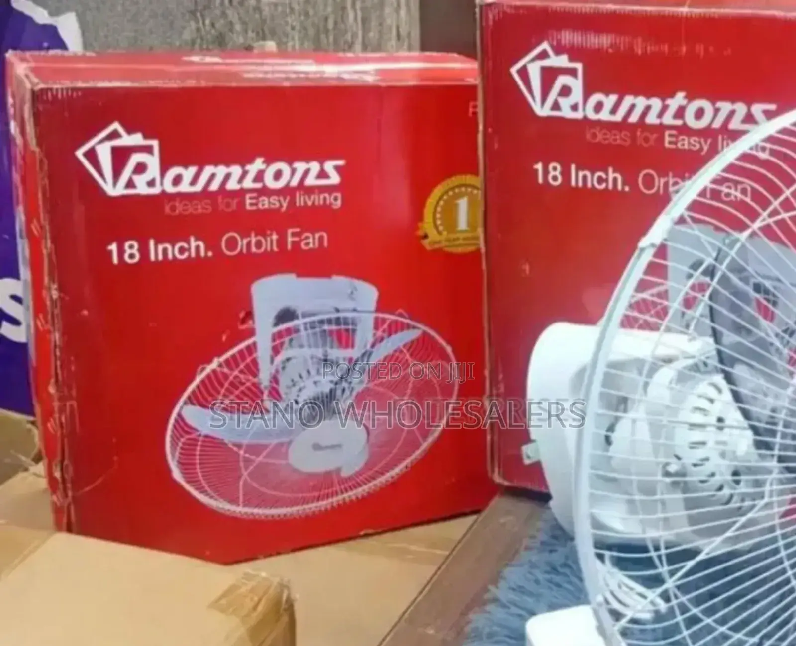 Restocked Stocked. Ramtons Orbit Fan 18"