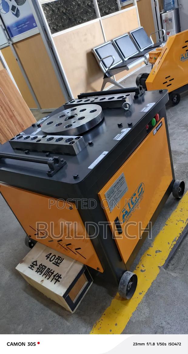 Industrial 40mm Steel Rod Bender - main view