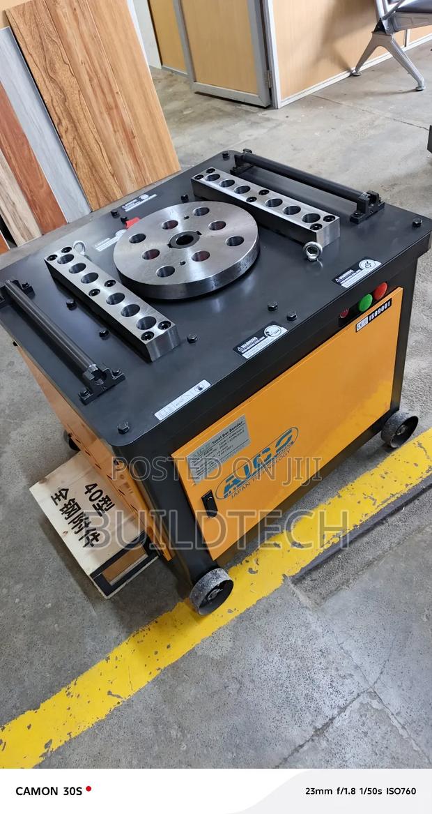 Industrial 40mm Steel Rod Bender - thumbnail 2