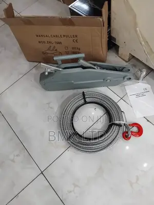 Manual Steel Wire Rope Pulling Device With Safety Latch Hook
