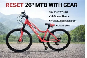 Reset MTB 26" With Gear and Disc Break