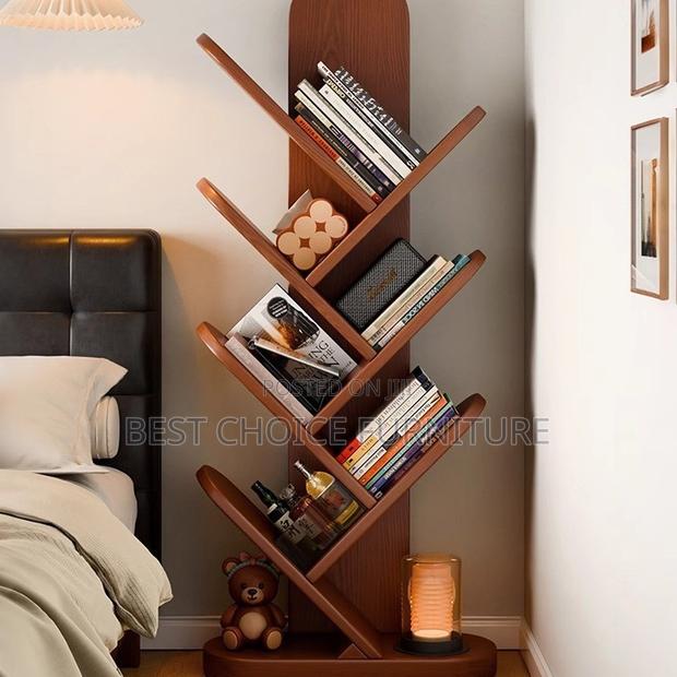 Shelving Units; Multi-Tier Shelving Unit for Home Office Organization - thumbnail 4