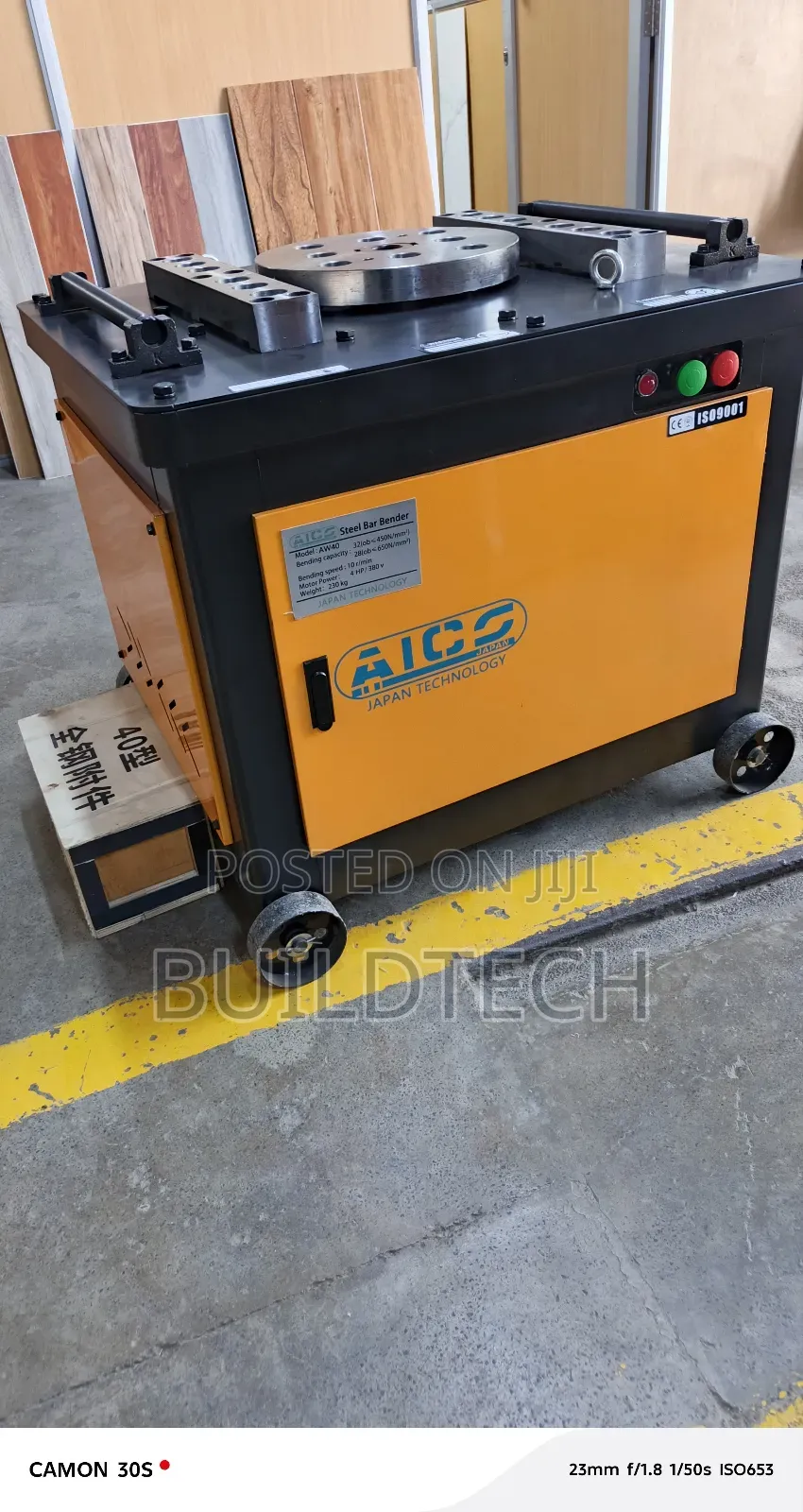 Site-Ready Steel Bending Machine 40mm