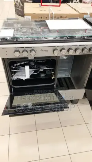 Demacated Oven. Grilled 60by90 Ramtons 4+2 Cooker