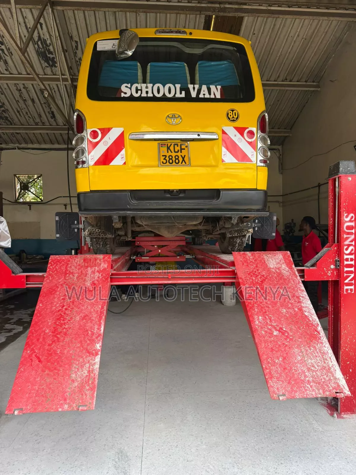 Computerized Wheel Alignment Machine With Four Post Carlift