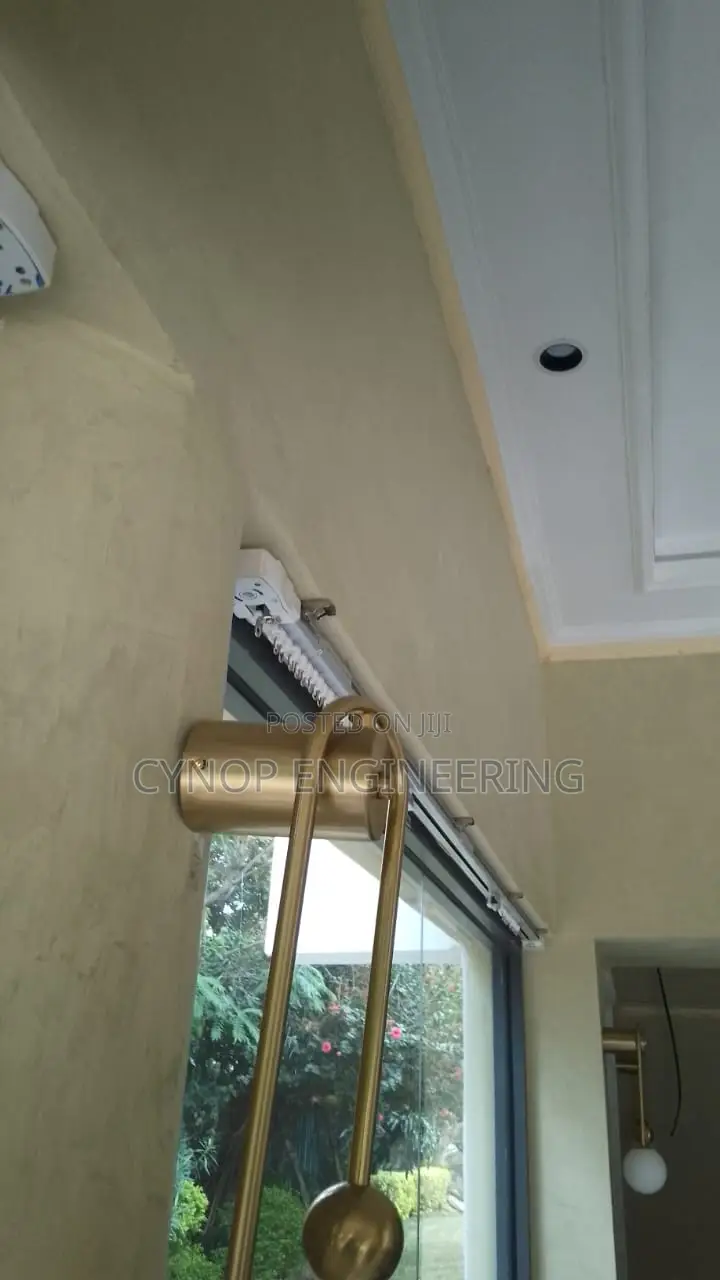 Wifi And Remote Control Curtain Rail Modern Smart Living