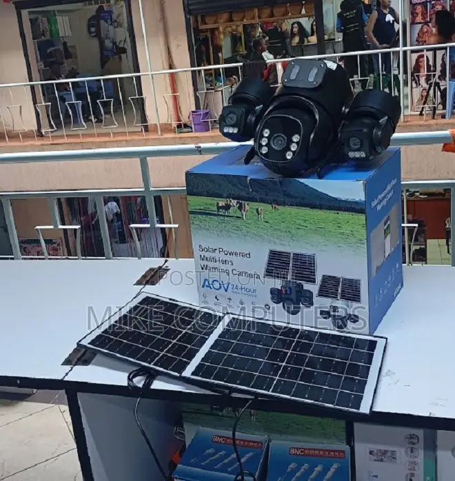 4g Solar Outdoor Surveillance Camera 6mp PTZ