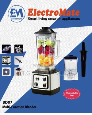 Electromate 2-in-1 Commercial Blender – New Model Short