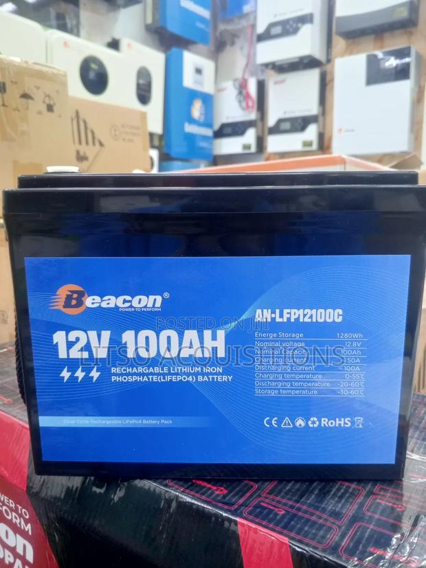 100ah 12v Beacon Energy Lithium Battery – Efficient Durable - thumbnail 4