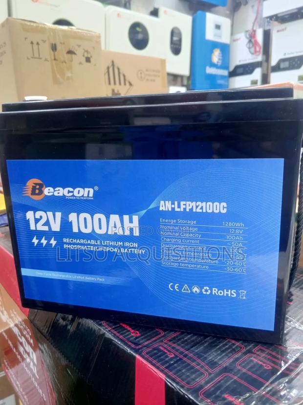 100ah 12v Beacon Energy Lithium Battery – Efficient Durable - thumbnail 5