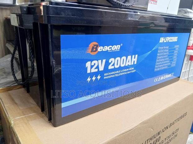 200ah 12v Beacon Energy Lithium Battery – Strong Reliable Backup - thumbnail 3