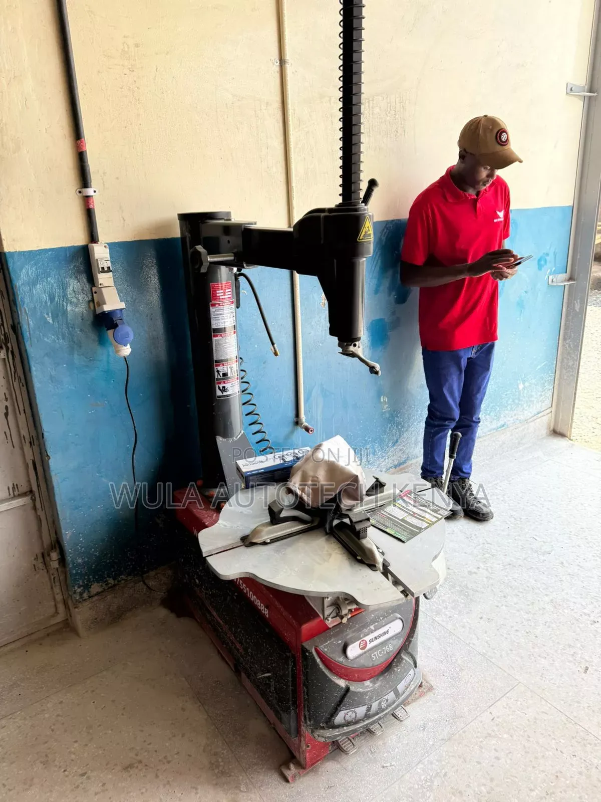 Heavy Duty High Quality Vehicle Tyre Changer 768 Sunshine