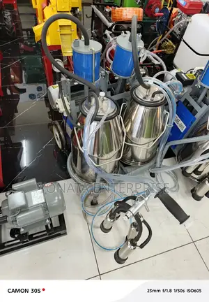 Milking Machine Double Bucket