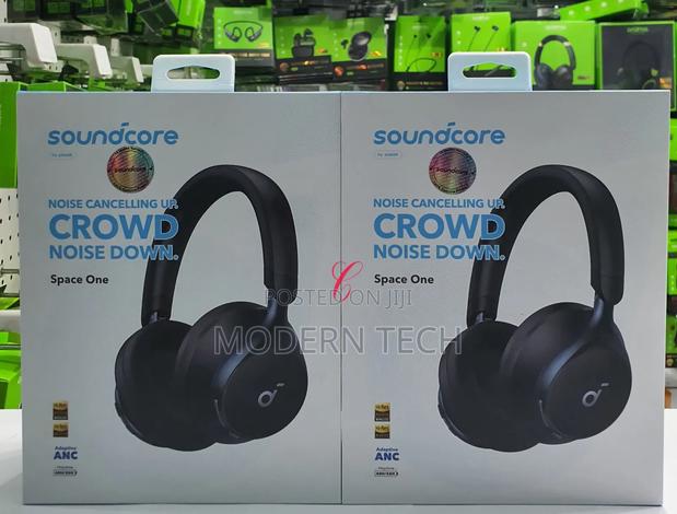 Anker Soundcore Space One – Active Noise Cancelling Headphones Black