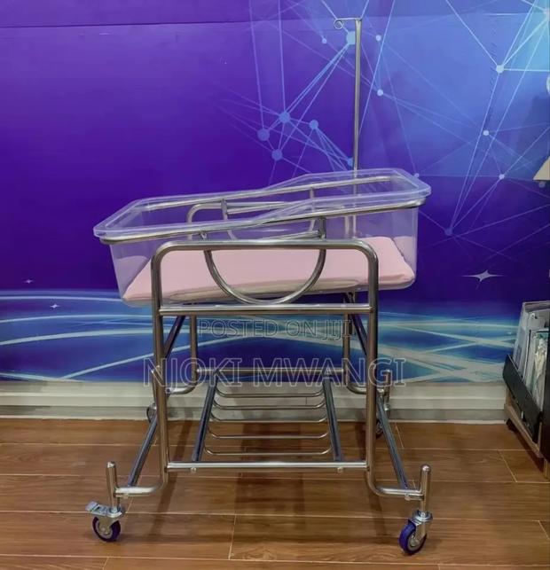 Baby Crib (Stainless Steel)