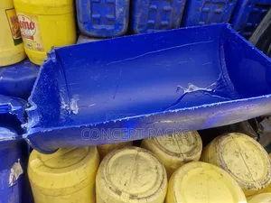 Plastic Half Blue Feeding Troughs