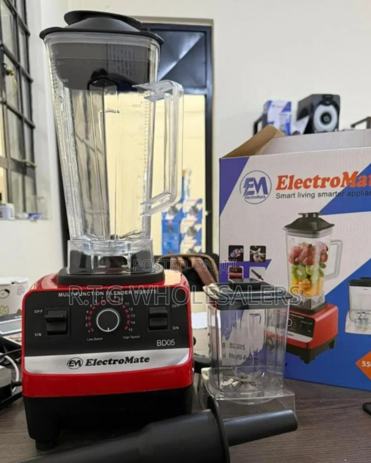 2 in 1 Electromate Commercial Blender