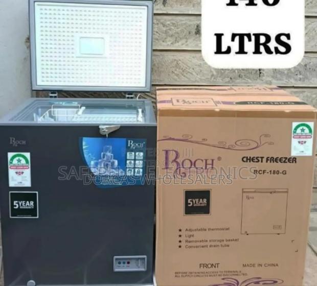 Colour Grey Roch 140l Freezer