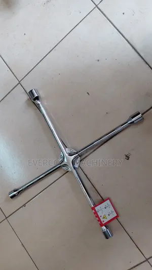 Heavy Duty 4-Way Wheel Spanner 
